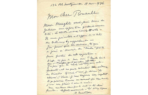 マティスとルオー展 ―手紙が明かす二人の秘密― パナソニック汐留美術館-3