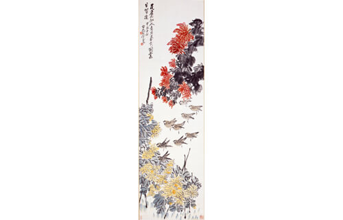 常設展　中国近代絵画の魅力　- 花さき鳥うたう - 和泉市久保惣記念美術館-5
