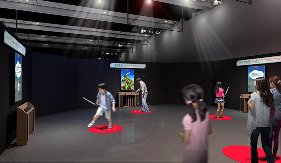 刀剣乱舞で学ぶ 日本刀と未来展 －刀剣男士のひみつ－ 日本科学未来館-5