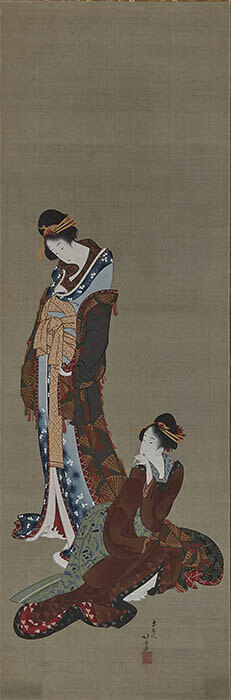 特別展　浮世絵の別嬪さん－歌麿、北斎が描いた春画とともに－ 大倉集古館-5