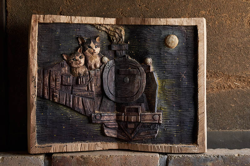 はしもとみお展―時を刻むいきものたち― 佐野美術館-8