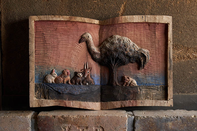 はしもとみお展―時を刻むいきものたち― 佐野美術館-9