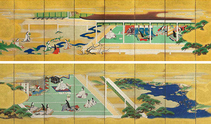 特別展『「東海道五十三次」で旅気分 ―富士に琳派に若冲も―」 岡田美術館-14