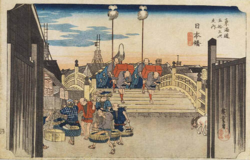 特別展『「東海道五十三次」で旅気分 ―富士に琳派に若冲も―」 岡田美術館-2