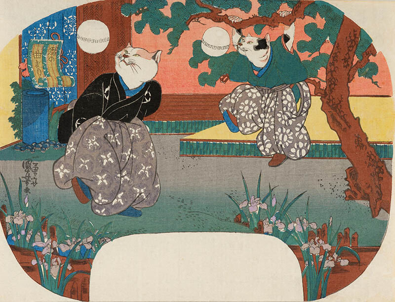 国芳の団扇絵　―猫と歌舞伎とチャキチャキ娘 太田記念美術館-2