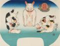 国芳の団扇絵　―猫と歌舞伎とチャキチャキ娘 太田記念美術館-1