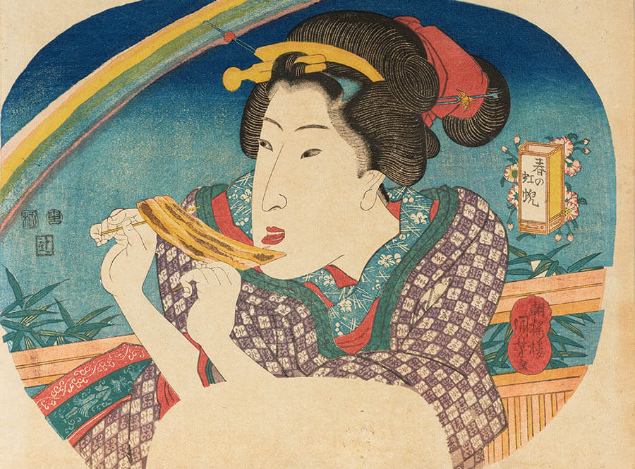 国芳の団扇絵　―猫と歌舞伎とチャキチャキ娘 太田記念美術館-8